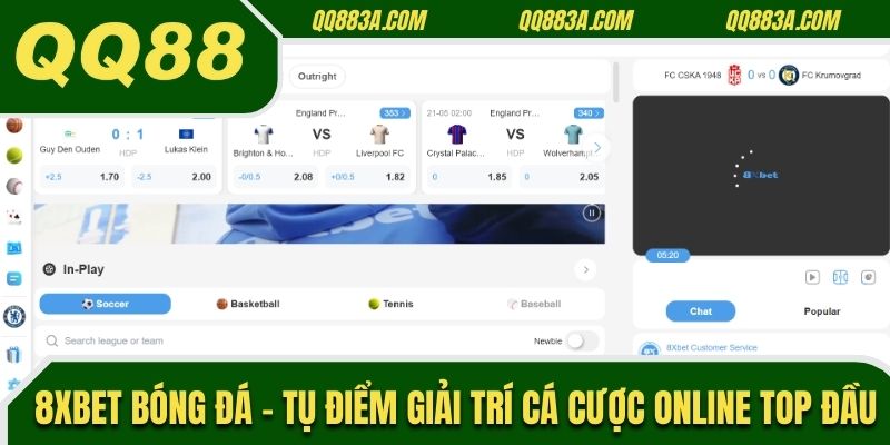 8xbet bóng đá